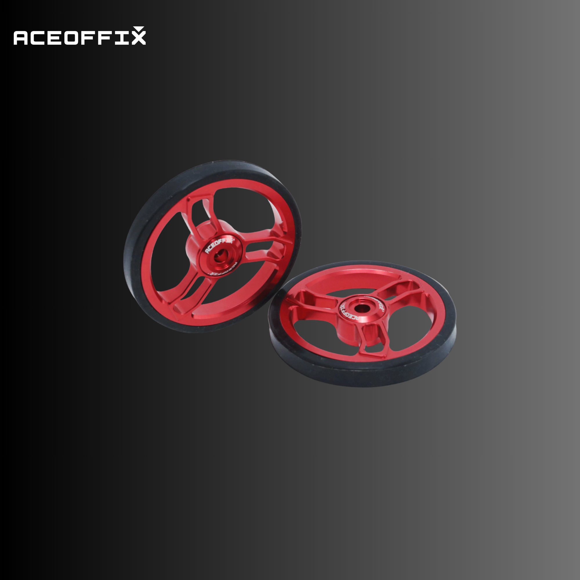 에이스오픽스 브롬톤 70mm 이지휠 트라이폴드 CNC 풍차 알루미늄 경량 - 상세 이미지 5