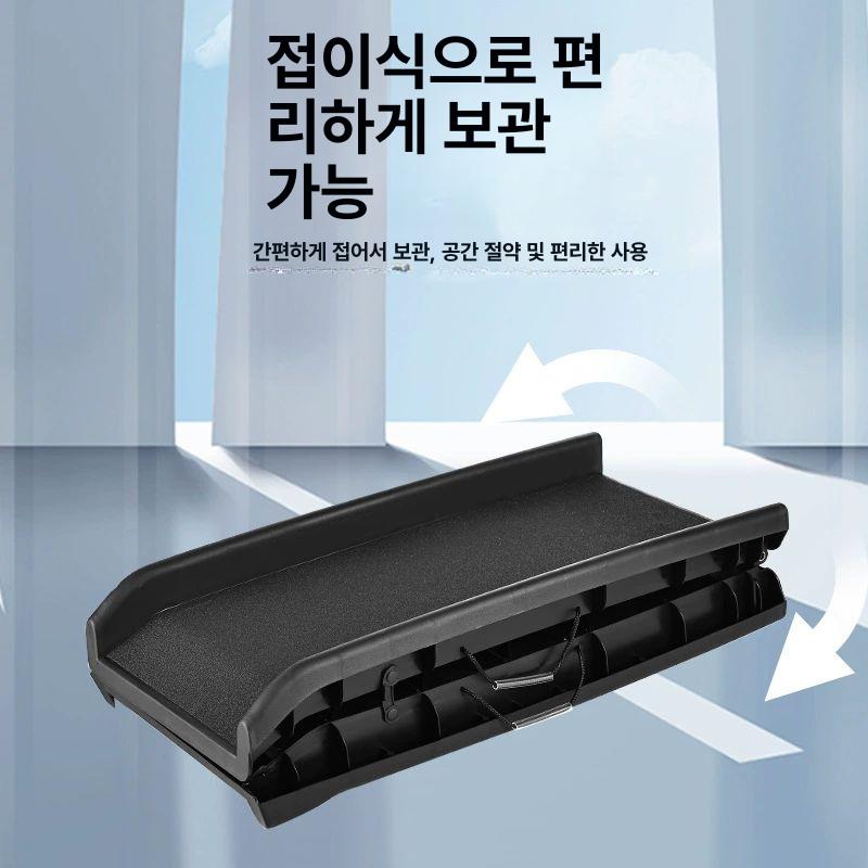 강아지경사로 반려견 대형견 등반사다리 애완견 경사계단 블랙 스트라이프-최대 하중 75.0kg - 상세 이미지 3