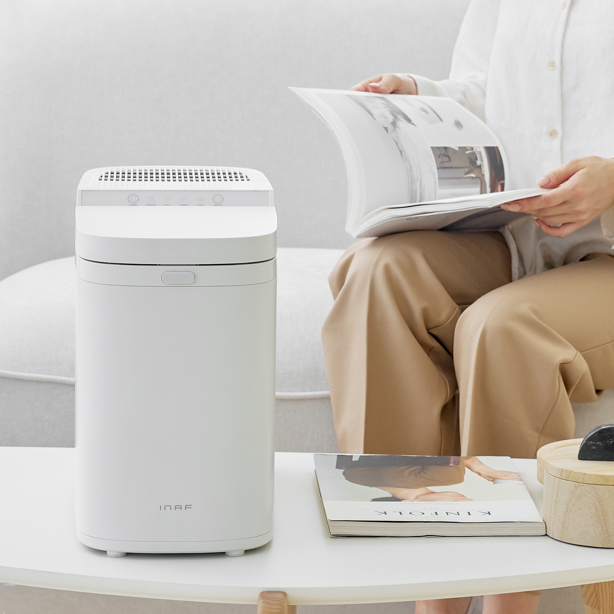 이나프 음식물처리기 리움 가정용 분쇄기 건조기