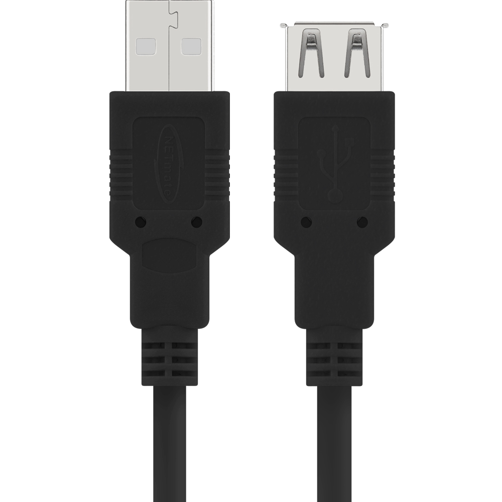 강원전자 넷메이트 USB2.0 연장케이블 3m (블랙) NMC-UF230BK - 상세 이미지 3