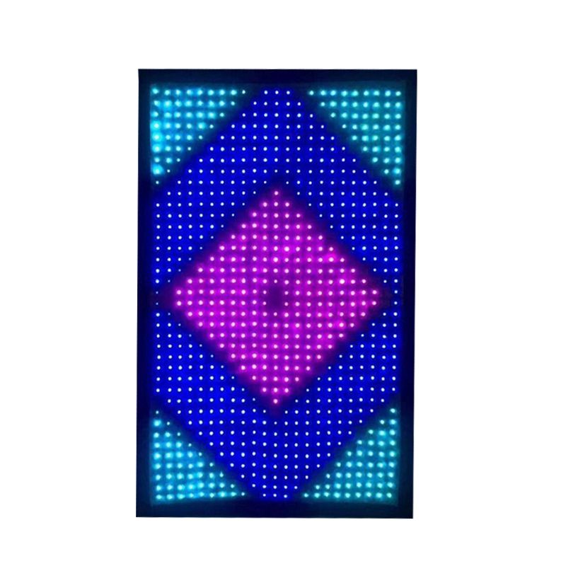 led 깃발 공연 다채로운 시각 로고 응원 깃대 플래그 국경의빛나는깃발 120x80cm - 상품 이미지