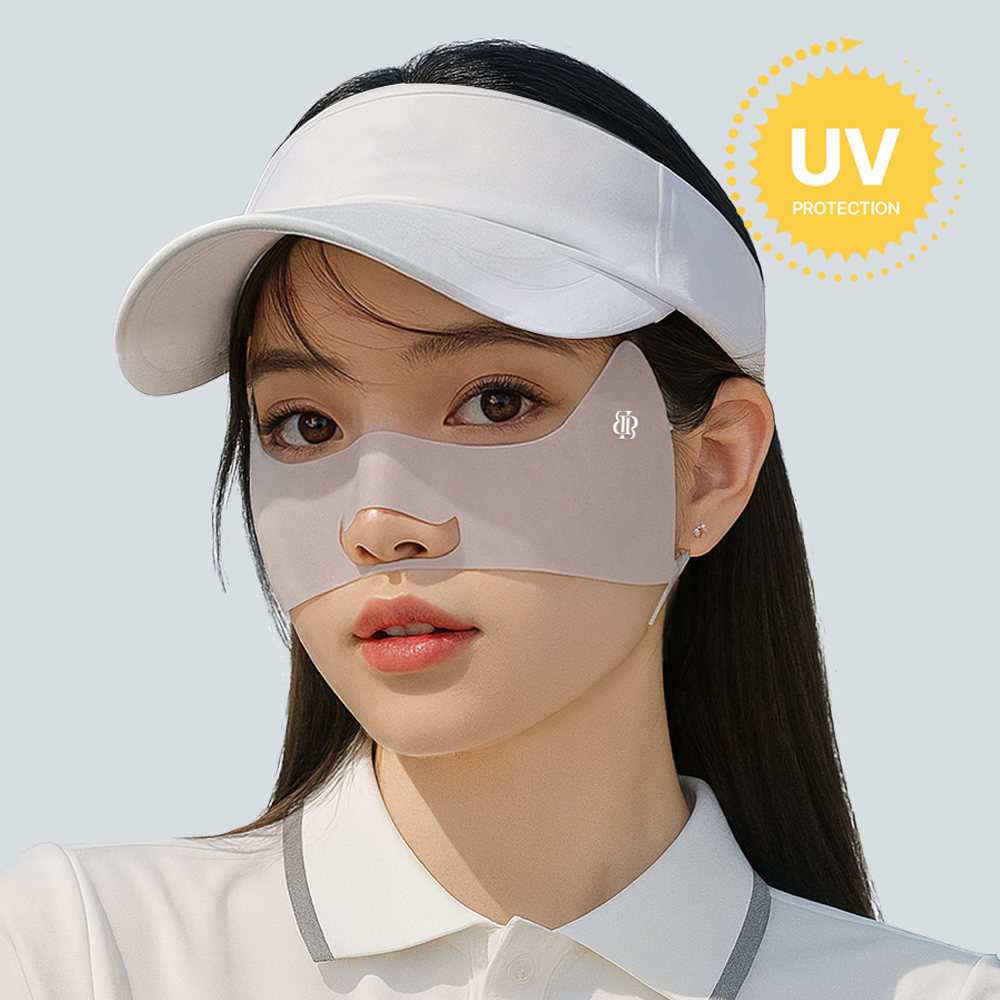 자외선차단 골프 마스크 썬패치 얼굴 햇빛가리개 안면 러닝 스포츠 자전거 등산