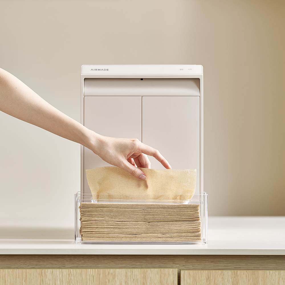 에어메이드 듀얼 히팅 4.5L 대용량 음식물 처리기 더 브릭스 AFC-451 가정용 분쇄기