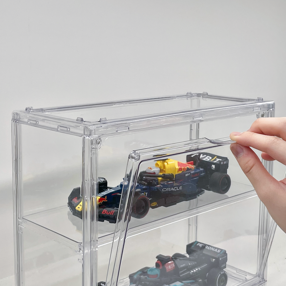 레고 F1 스피드챔피언 장식장 진열장 보관함 케이스 전시장 토미카 정리함 컴팩트형 - 상세 이미지 5