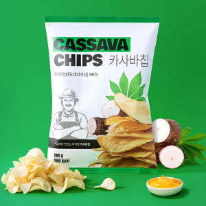 왓더파머스 정제설탕 제로 글루텐프리 통슬라이스 카사바칩(빅) 190g, ... 맛있게 먹은 솔직 후기 - 상품 이미지 3