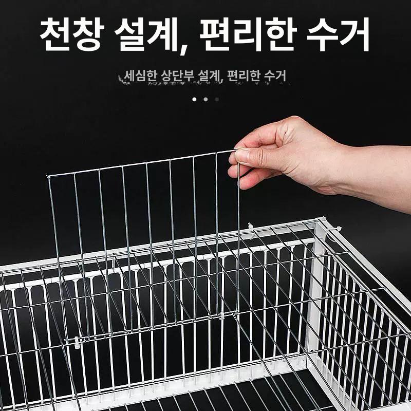 비둘기 포획틀케이지 야생 대형 새장 조류 포획틀 길이 60 높이 40 개 26 cm B - 상세 이미지 4