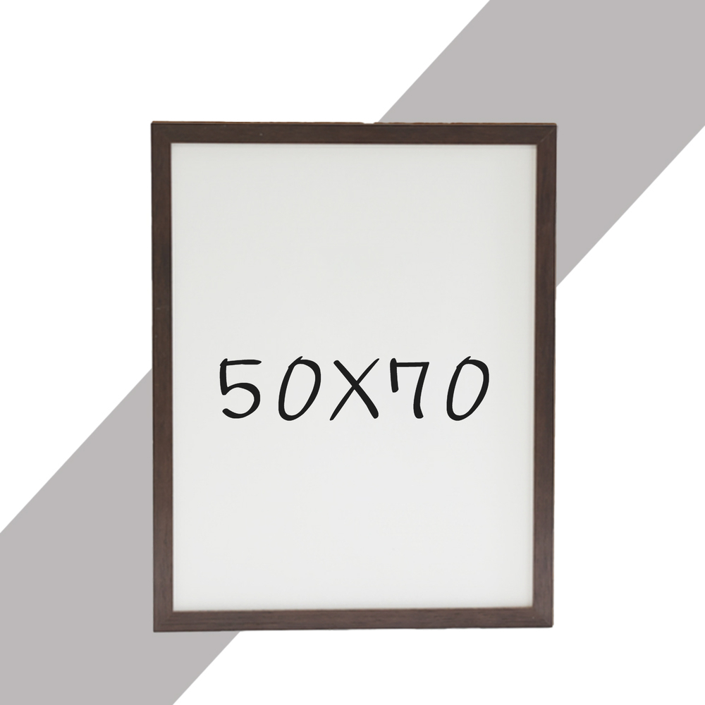 15mm 원목액자 웨딩액자 우드 아크릴 프레임 스튜디오 틀 50x70 500x700mm, 샴페인 - 메인 이미지