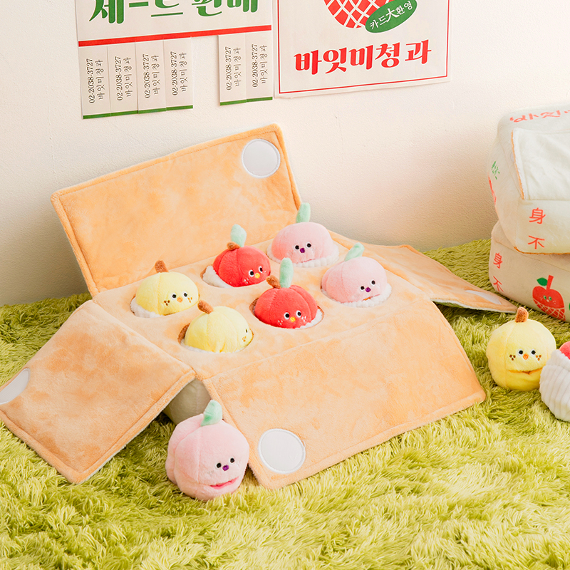 바잇미 종합과일세트 노즈워크 장난감 (노즈워크/삑삑/바스락)