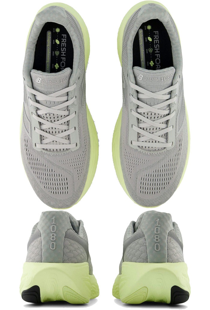 뉴발란스 NewBalance 남성 러닝화 M1080R142E 그레이 녹색 - 상세 이미지 4