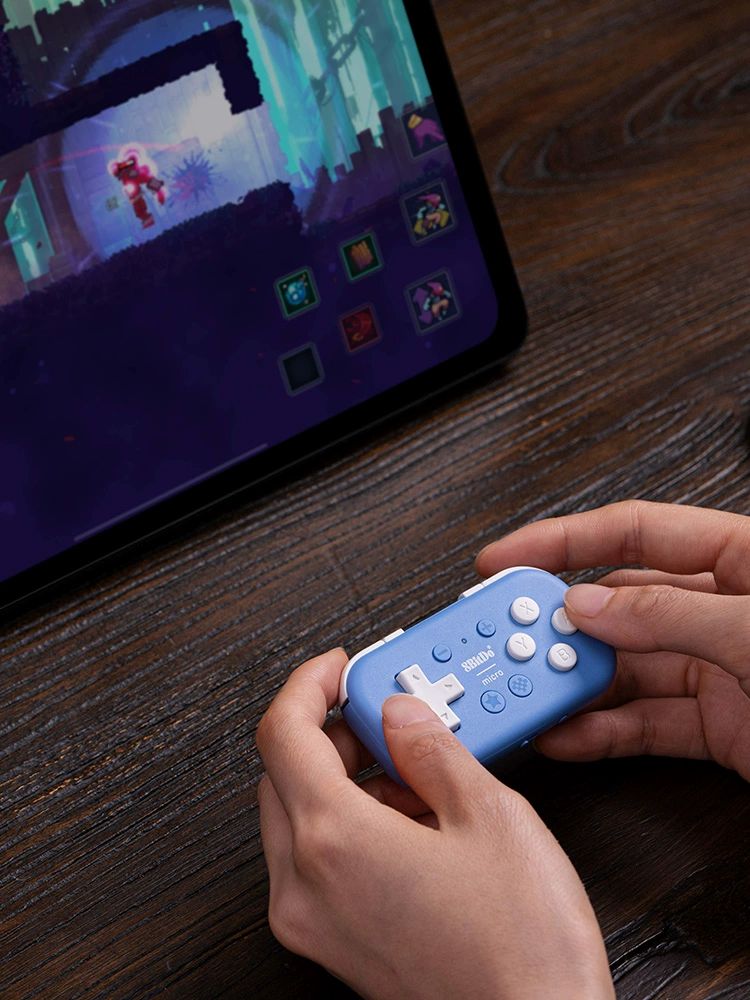8BitDo Micro 블루투스 게임패드 다기능 컨트롤러 그린 - 상세 이미지 3