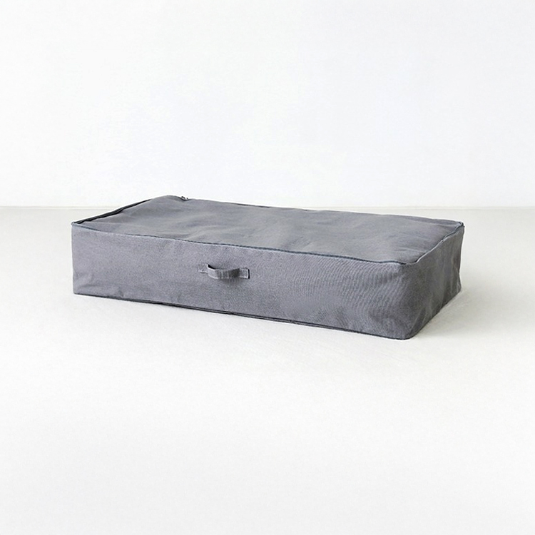 RINEN 패브릭수납함 100x55x19 KS1061STB 1칸, 그레이 5911.0090, 1개 - 상품 이미지