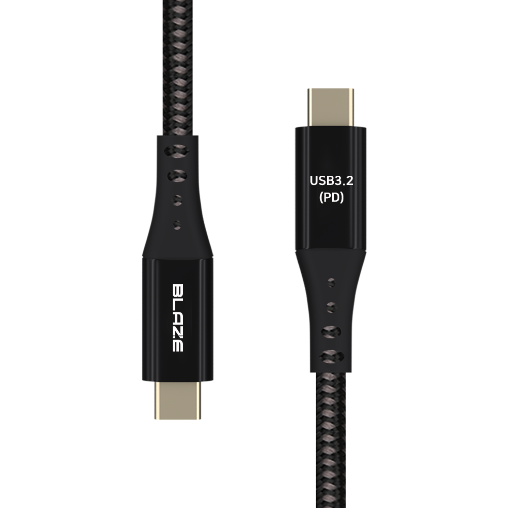 블레이즈 C TO C 케이블 100W USB3.2 GEN2 C타입 초고속 케이블 10기가 2M - 상세 이미지 2