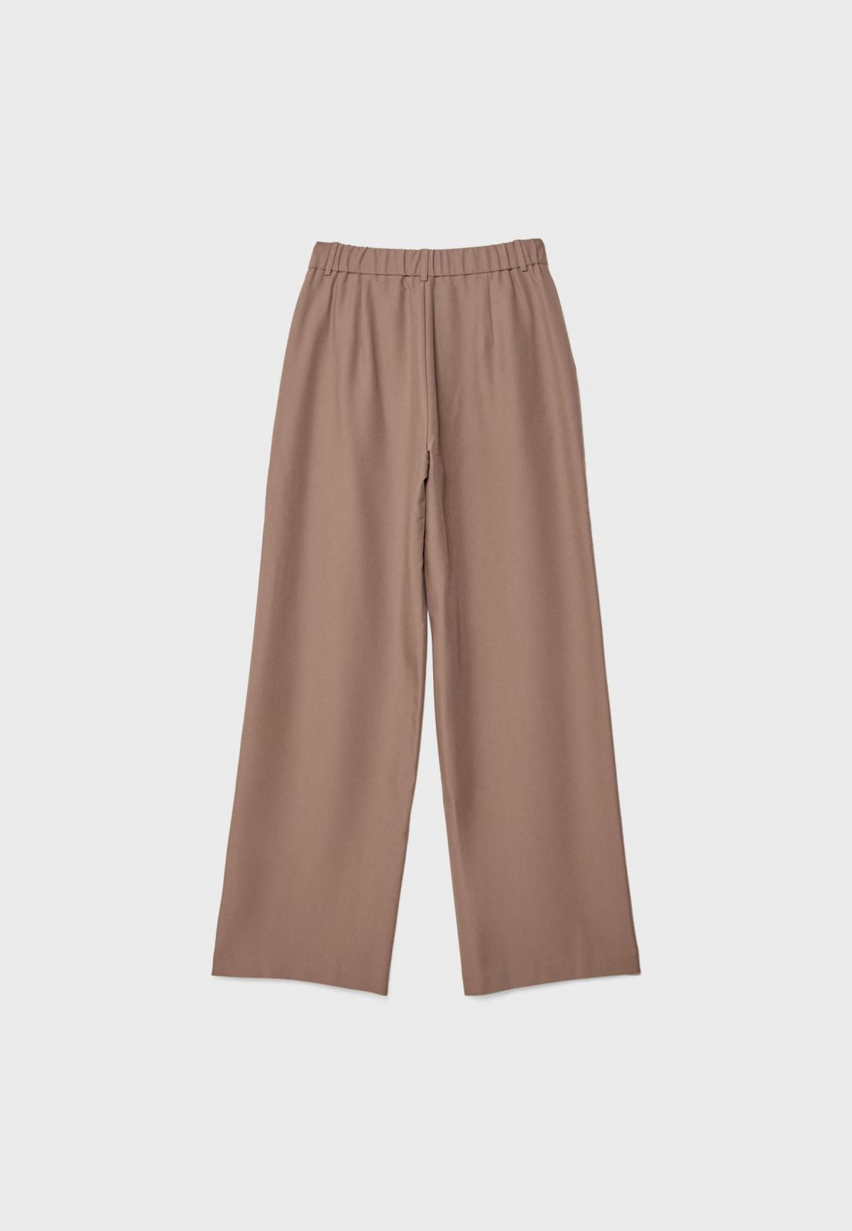 스트라디바리우스 미드라이즈 와이드 슬랙스 팬츠 8253/921 BEIGE - 상세 이미지 4