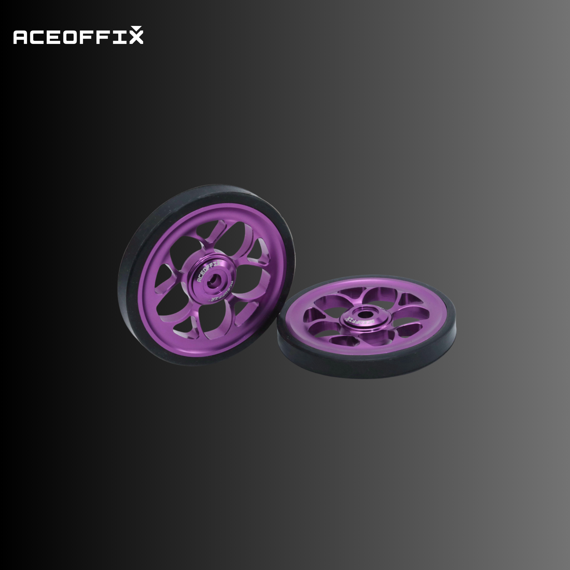 에이스오픽스 브롬톤 70mm 이지휠 꽃잎 CNC 트라이폴드 알루미늄 경량화 튜닝 이미지 8