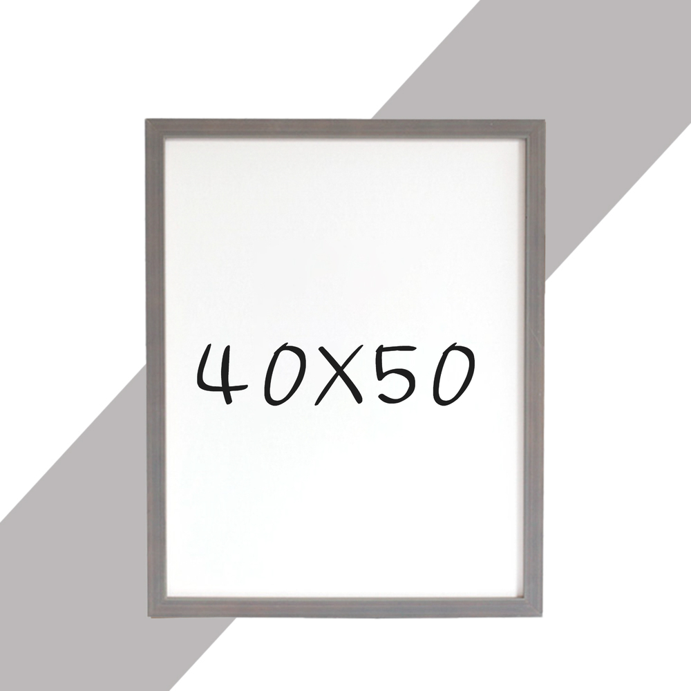 15mm 원목액자 웨딩액자 우드 아크릴 프레임 스튜디오 틀 40x50 400x500mm, 그레이 - 메인 이미지
