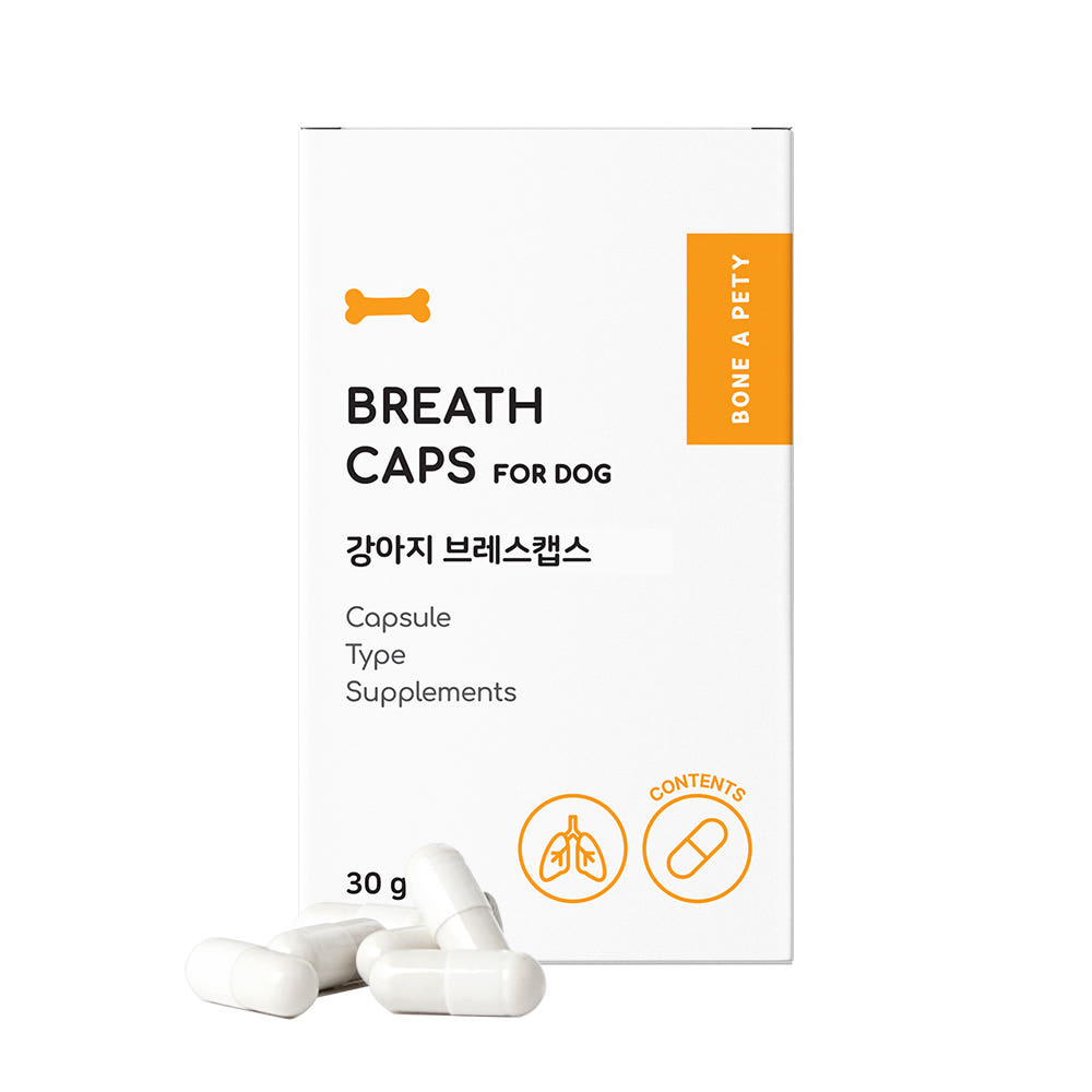 본아페티 본아페티 강아지 캡슐 영양제 호흡+기관지 60캡슐
