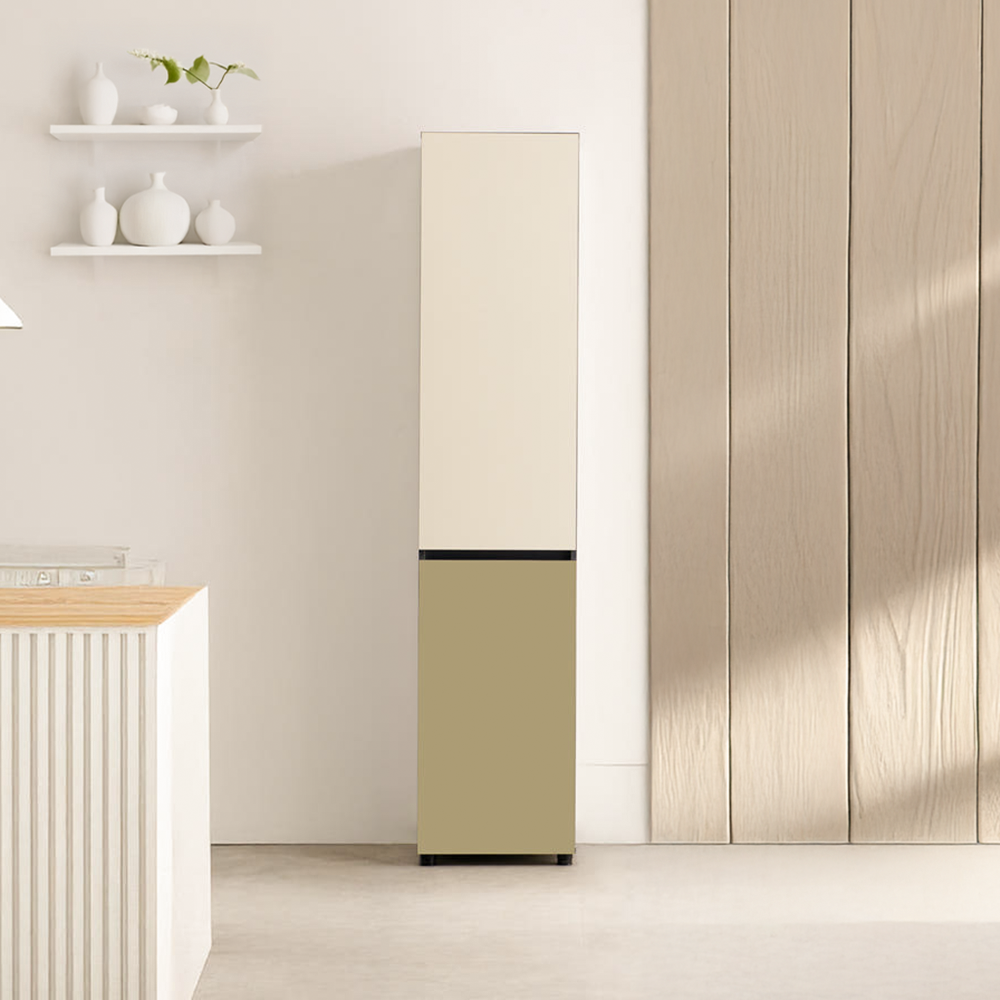 아인츠 틈새장 냉장고장 비스포크 틈새수납장 키큰 투도어 300