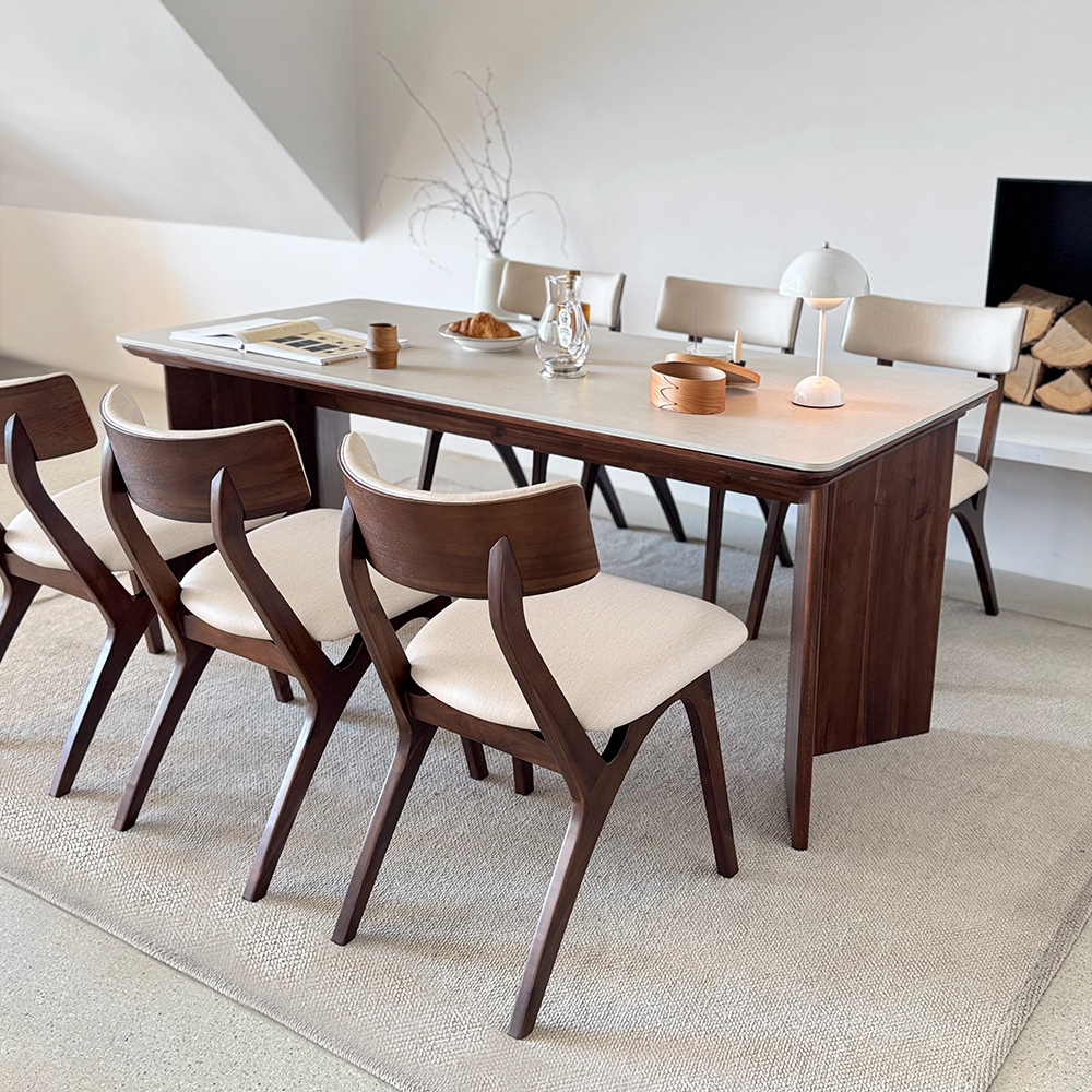 로포텐 브루클린 식탁의자 원목 카페 인테리어 의자