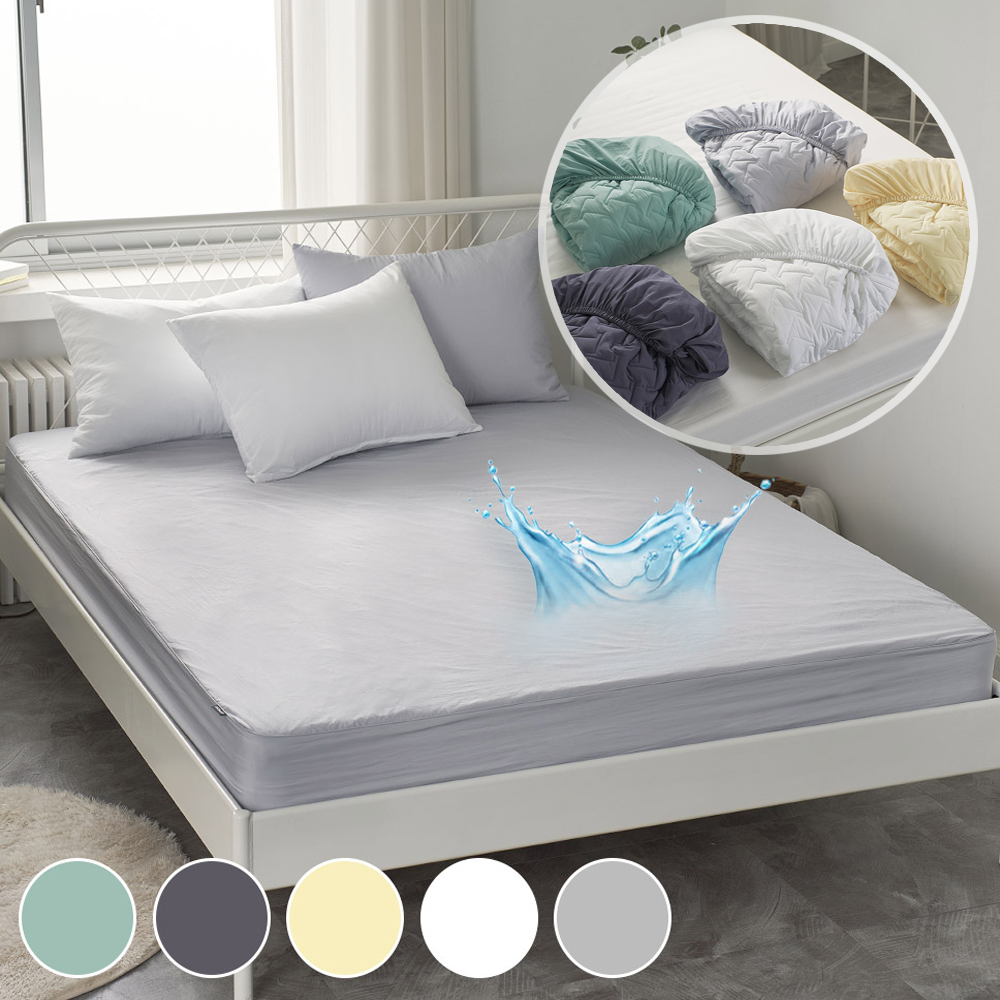 겹방수 밴딩 고정밴드 알러지케어 방수 매트리스 사계절 겨울 침대커버 SS
