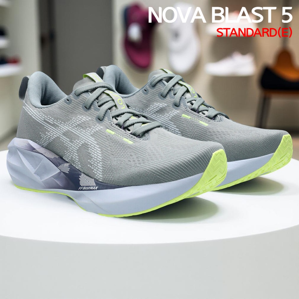 아식스 노바블라스트5 스탠다드 E 여성 러닝화 조깅화 1012B765