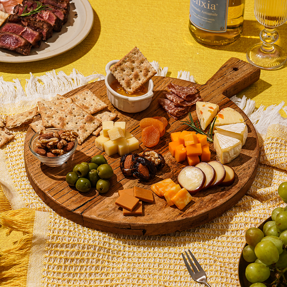 14종 베이직 치즈플래터 와인안주 샤퀴테리 (캠핑 파티 케이터링 위스키 선물 세트)