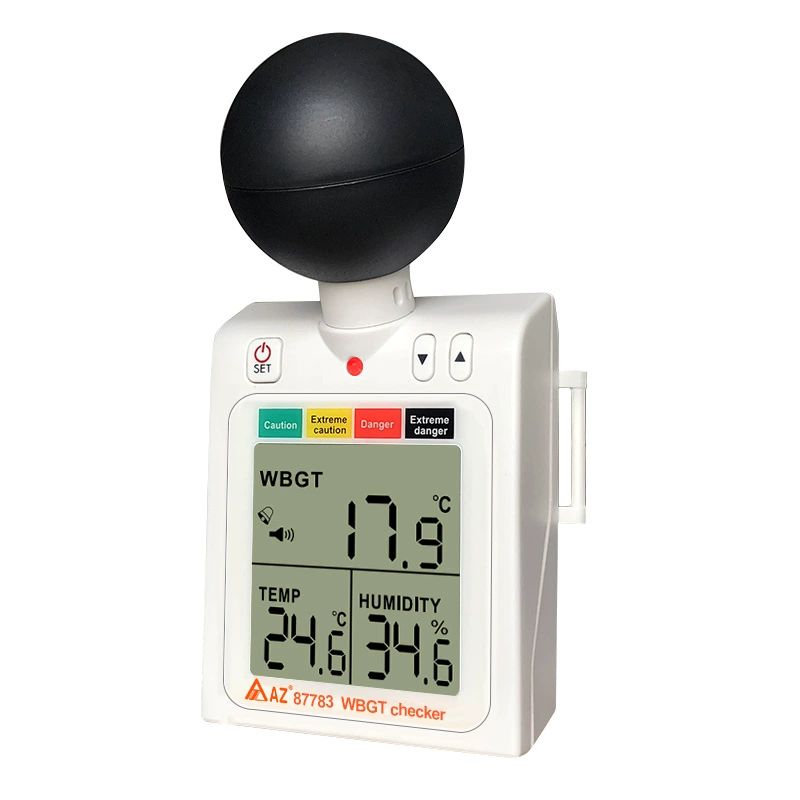 온습도계 디지털 체감 휴대용 실내 테스트 군부대 고정밀 이슬점 습도 AZ87783 열지수 측정기 - 상세 이미지 5