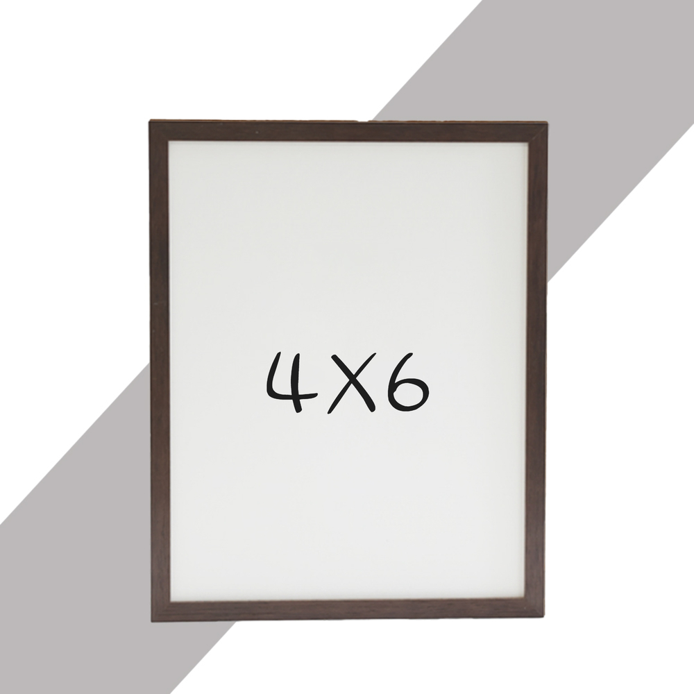 15mm 나무액자 사진액자 웨딩 포토테이블 소형 탁상 4x6 101x152mm, 샴페인 - 메인 이미지