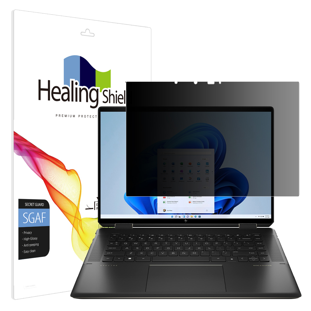 HP 스펙터 X360 16-f2015TX 프라이버시 사생활 보호필름 액정 - 메인 이미지
