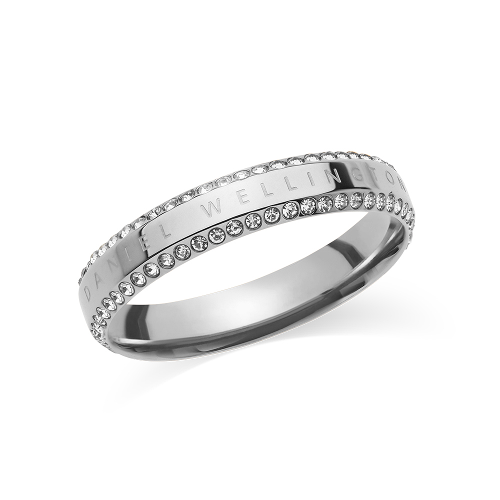 다니엘 웰링턴 CLASSIC AURA DUO RING 심플 포인트 써지컬스틸 레이어드링 - 상세 이미지 2