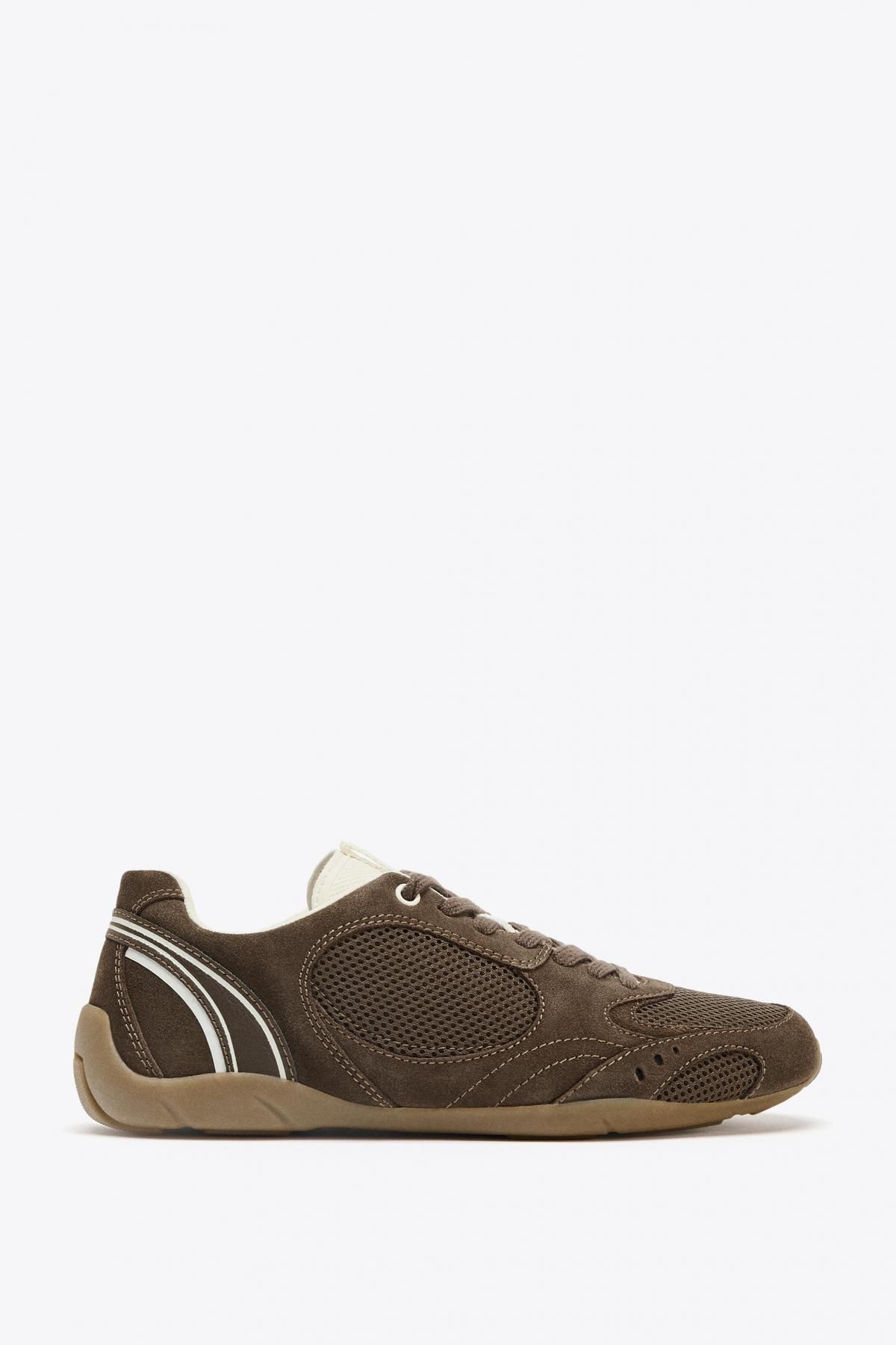 자라 테크니컬 멀티컬러 러닝 스니커즈 5011/610 BROWN - 메인 이미지