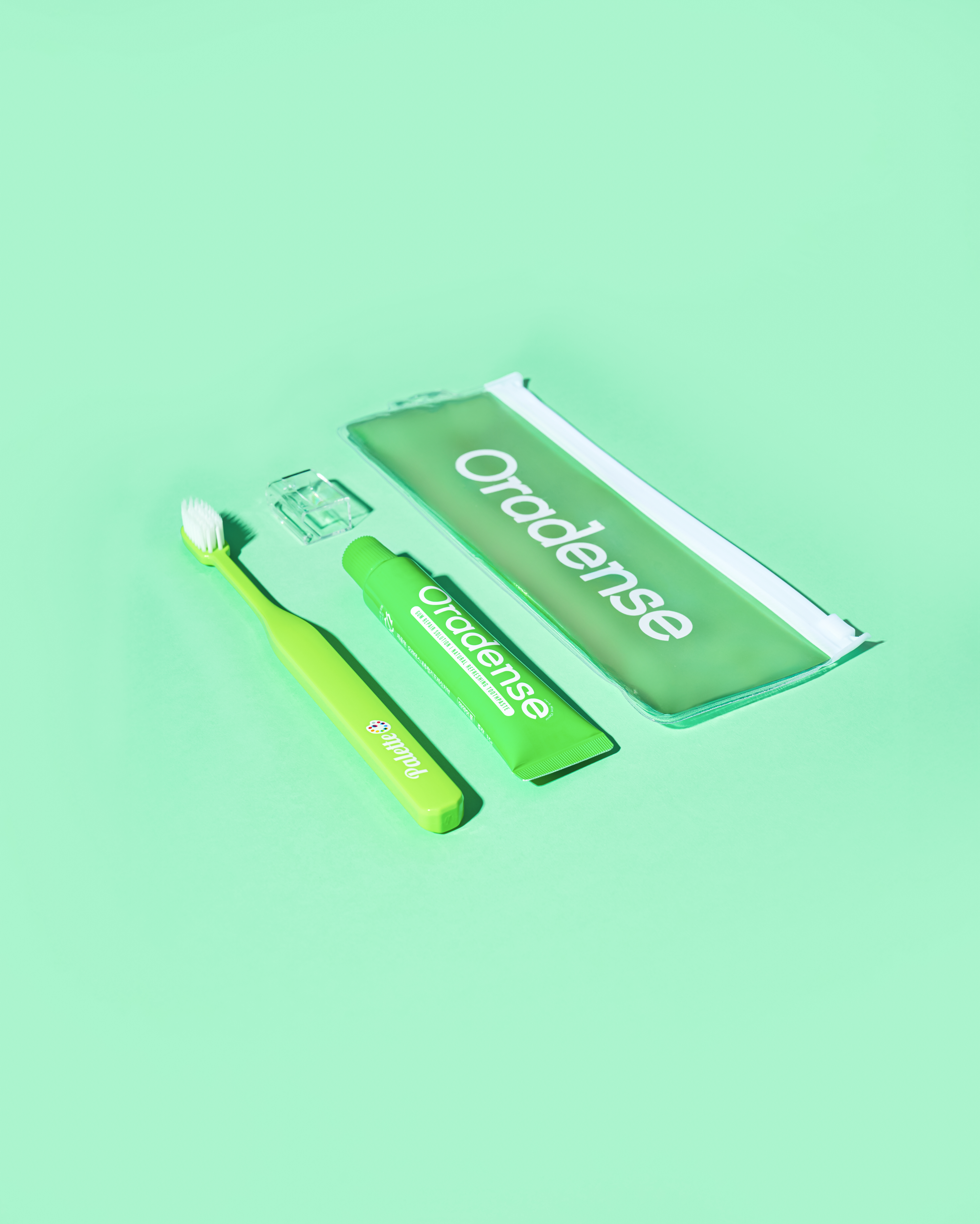 오라덴스 잇몸케어 휴대용 칫솔 치약 2+1세트 - 상세 이미지 2