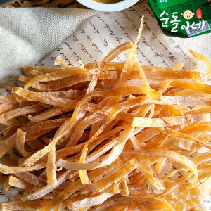 쫄바디오징어 마른오징어 채 슬라이스 스틱 150g 맛있게 먹은 솔직 후기 - 상품 이미지 1