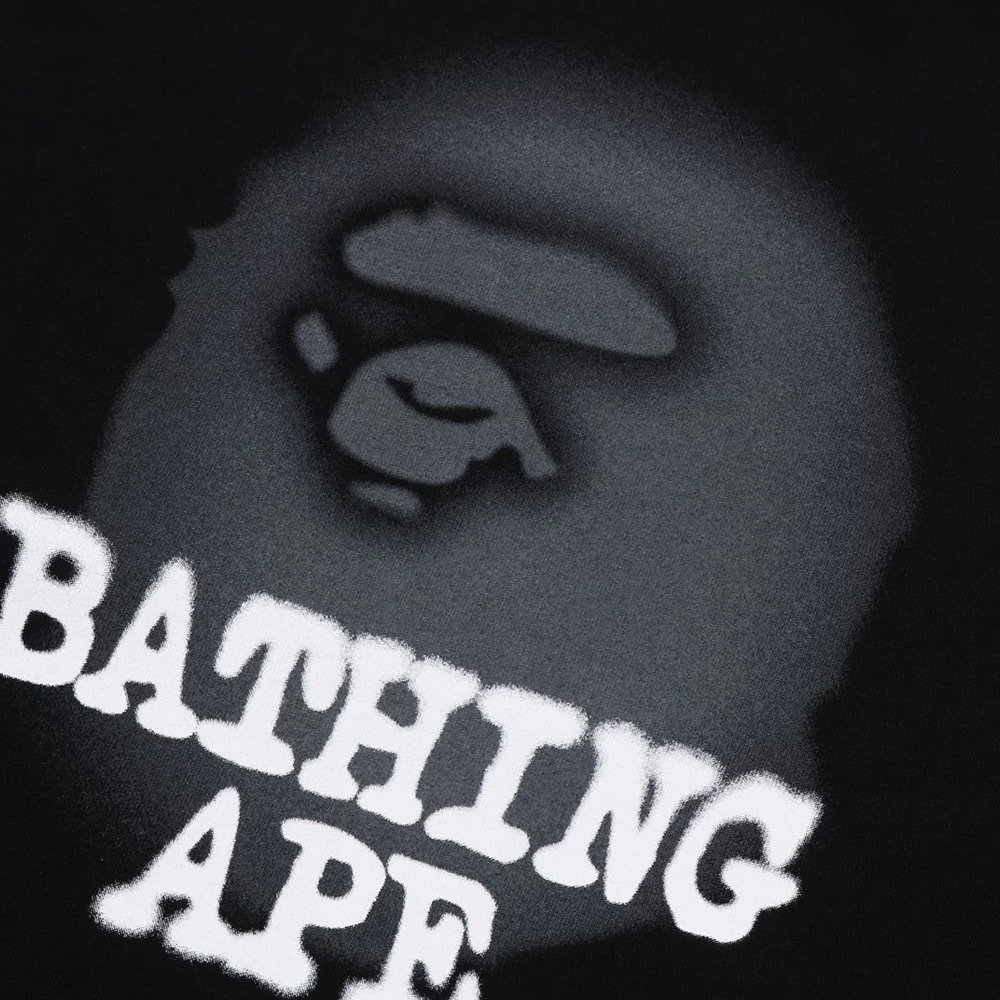 베이프 반팔티 BATHING APE LOGO RELAXED FIT TEE 1L80-110-303 - 상세 이미지 2