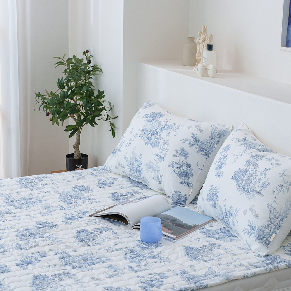 명화 카페트 국산 순면 누빔 바닥 거실 패드 디오레 뜨왈 200x110