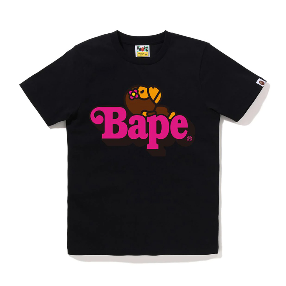 베이프 우먼즈 반팔티 BABY LISA ON BAPE TEE 2L80-210-012 - 메인 이미지