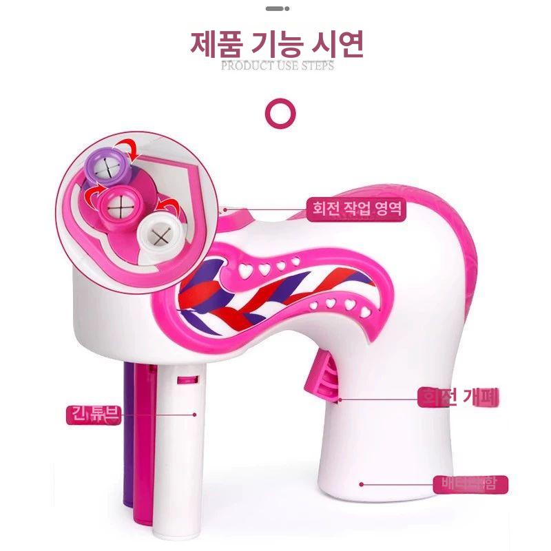 머리땋는기계 자동 머리땋기 묶기 브레이드 빠르게 묶는 세 가닥 땋기기 - 상세 이미지 5