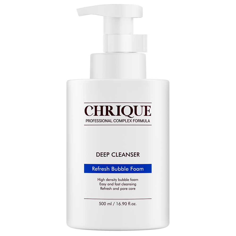 크리크 버블폼 클렌저 순한 저자극 거품 세안제 약알칼리성 각질케어, 500ml, 1개 - 메인 이미지