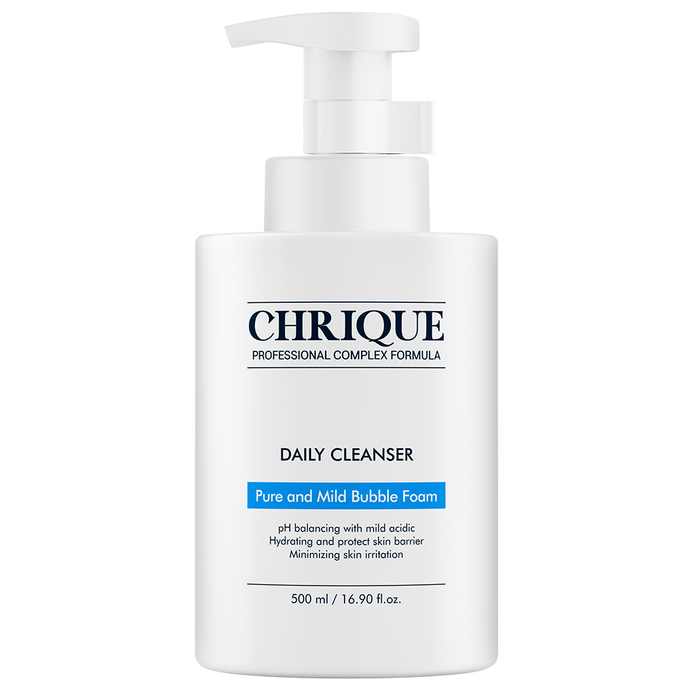 크리크 저자극 약산성 거품 세안제 트러블 피부 진정 케어 피부진정, 500ml, 1개 - 메인 이미지