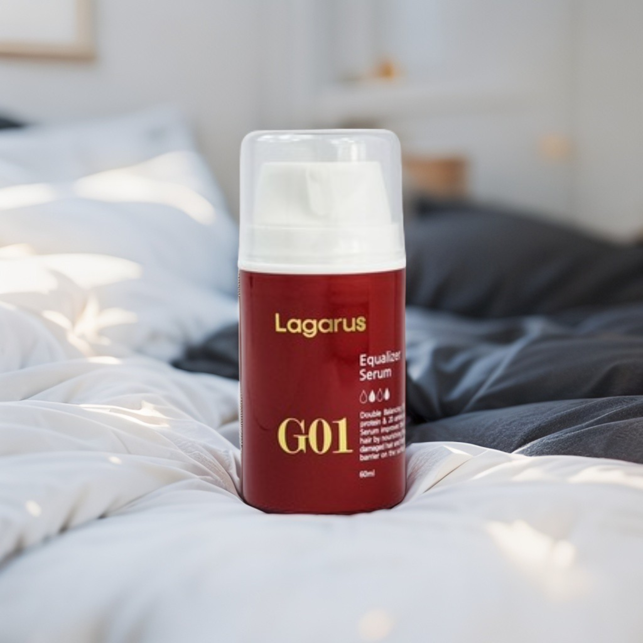 라가루스 이퀄라이저 세럼 더블 밸린싱 이펙트 실크단백질 함유 60ml, 1개 - 상품 이미지