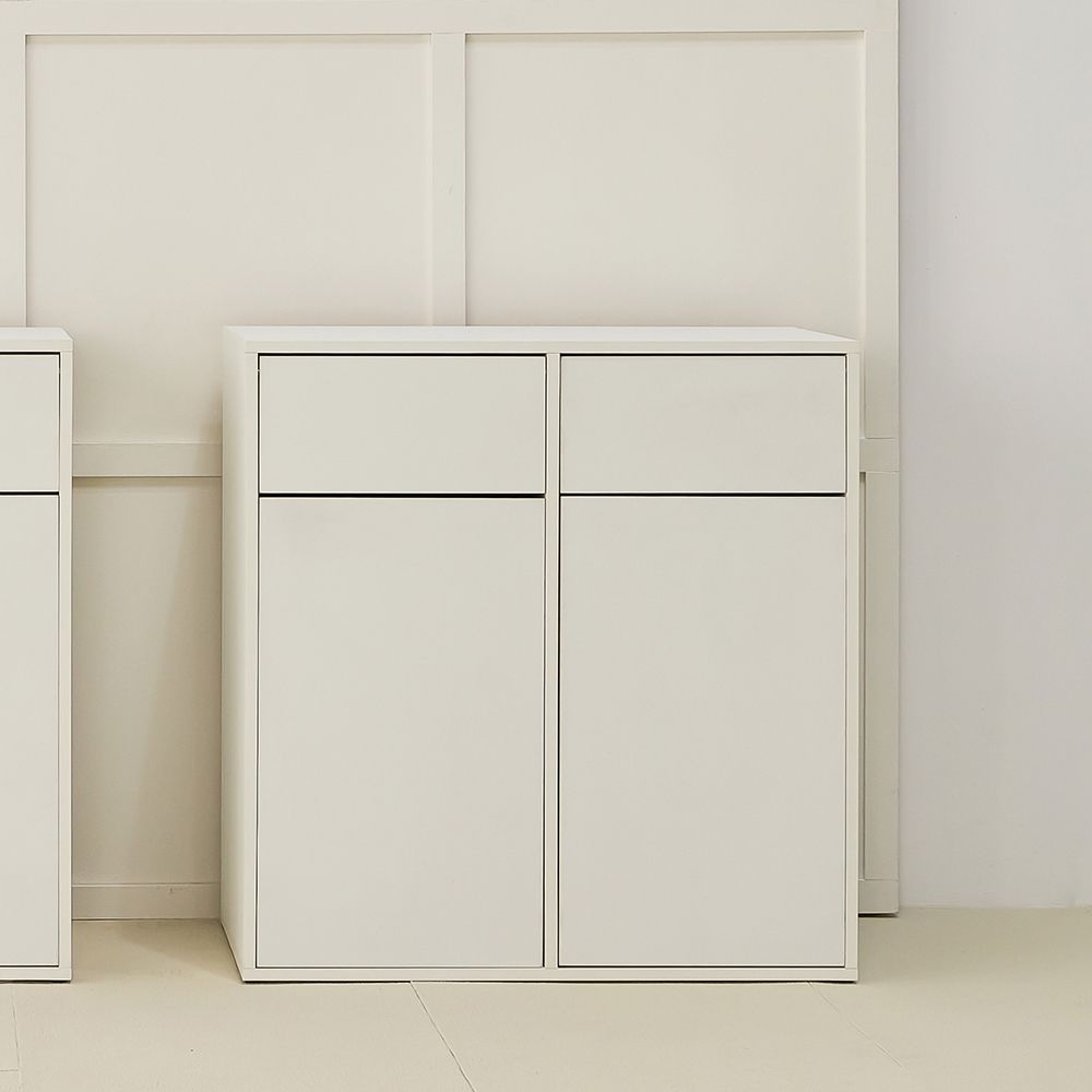 가구의서 다용도 분리수거 휴지통 2칸 773x400x800mm - 메인 이미지