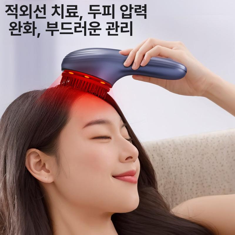 솔비에 두피디바이스 모발 머리마사지 모발강화 괄사 그레이 플래그십형 음이온포함 - 상세 이미지 4