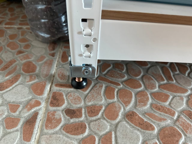 앵글 자재 부품 스피드랙 기둥 소형 조절좌 4pcs - 상세 이미지 5