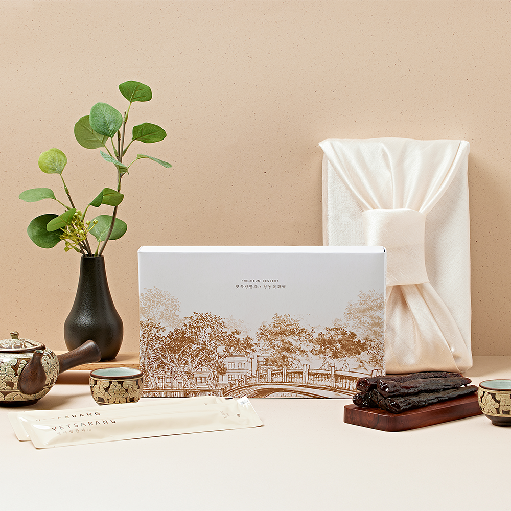 화백콜라보 도라지정과 한과 명절 부모님 선물세트 상견례선물