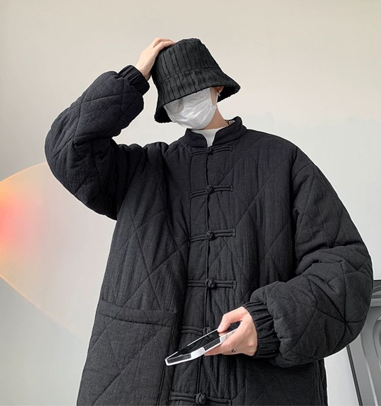 남성 절복 자켓 빅사이즈 패딩 생활 개량 전통의상 - 상세 이미지 4