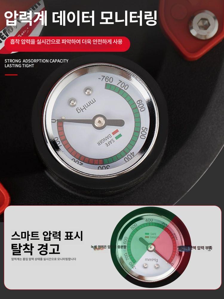 유리흡착기 타일 압착기 운반 대리석 압축 진공 고무 일반형 6인치 종이박스 - 상세 이미지 4