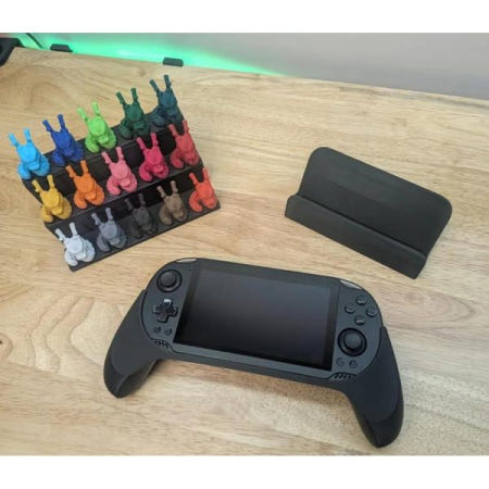 Splash n color [해외]SplashNColor Comfort Grip Upgrade for Ayn Odin Mini 2 - Ergonomic ABS Game Console Handle, Super