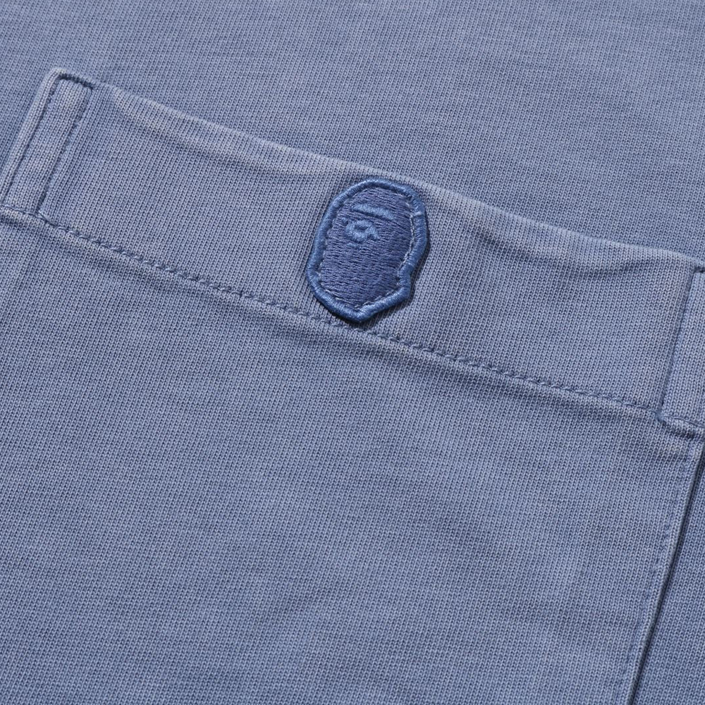 베이프 반팔티 GARMENT DYE ONE POINT RELAXED FIT POCKET TEE 1L80-109-304 - 상세 이미지 4