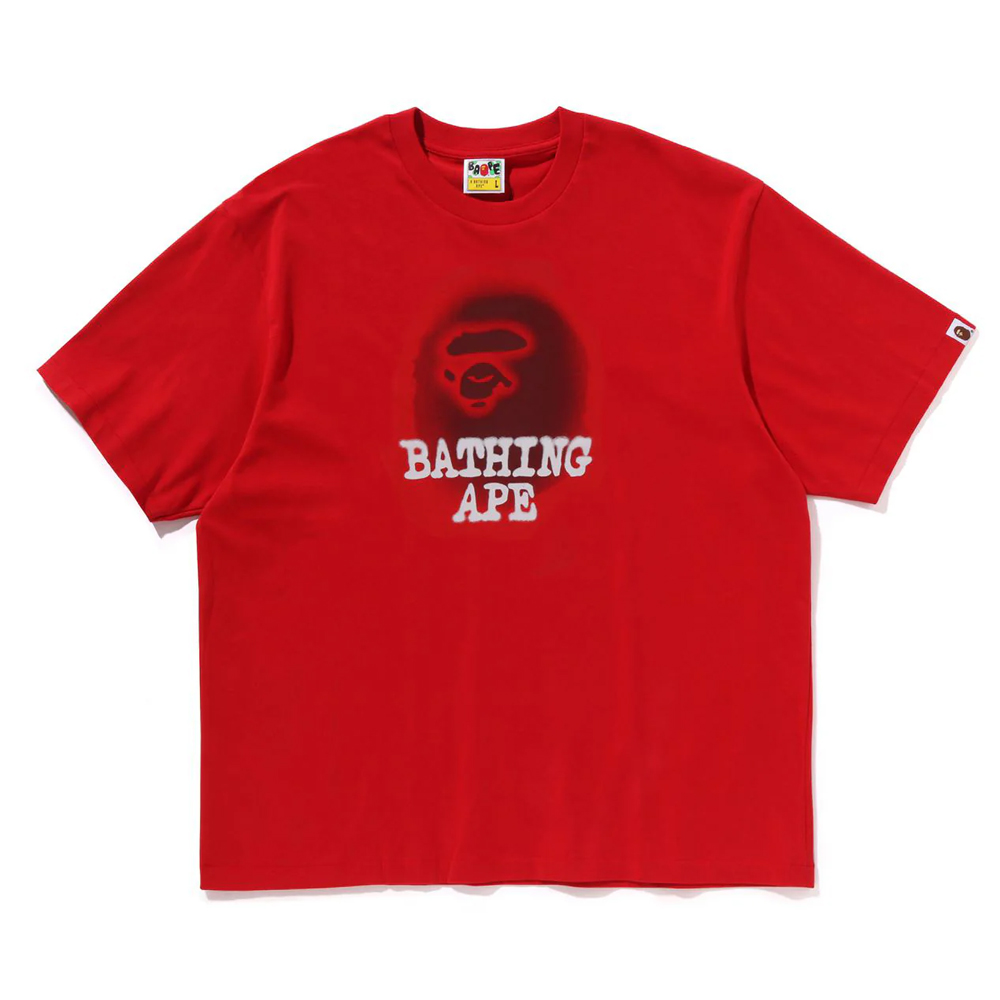 베이프 반팔티 BATHING APE LOGO RELAXED FIT TEE 1L80-110-303 - 상세 이미지 3