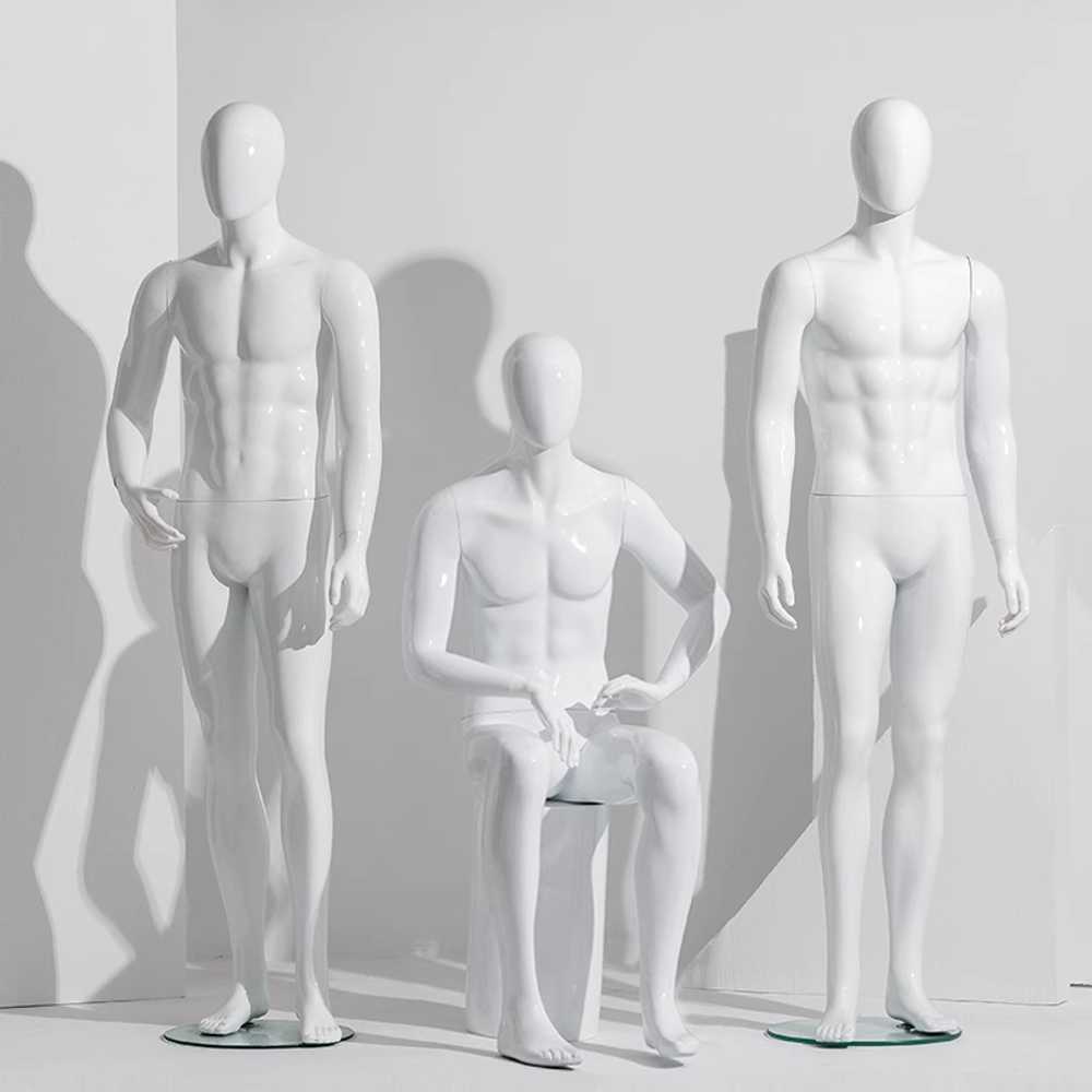 전신 마네킹 의류매장 진열용 패션 피팅 인체 모형 A형 남성용 - 상세 이미지 2