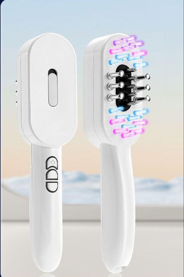 솔비에 두피디바이스 모발 머리마사지 모발강화 헤어 화이트 EMS 레드 블루 라이트 - 상품 이미지